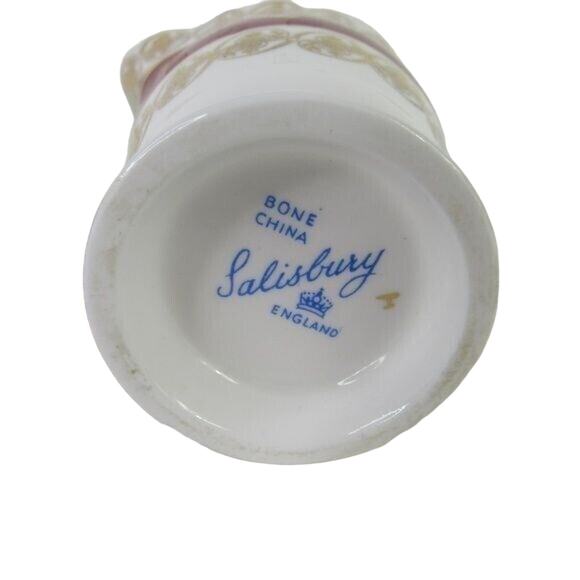 Salisbury Bone China Creamer Cup Sugar Bowl Set Small - Picture 7 of 7